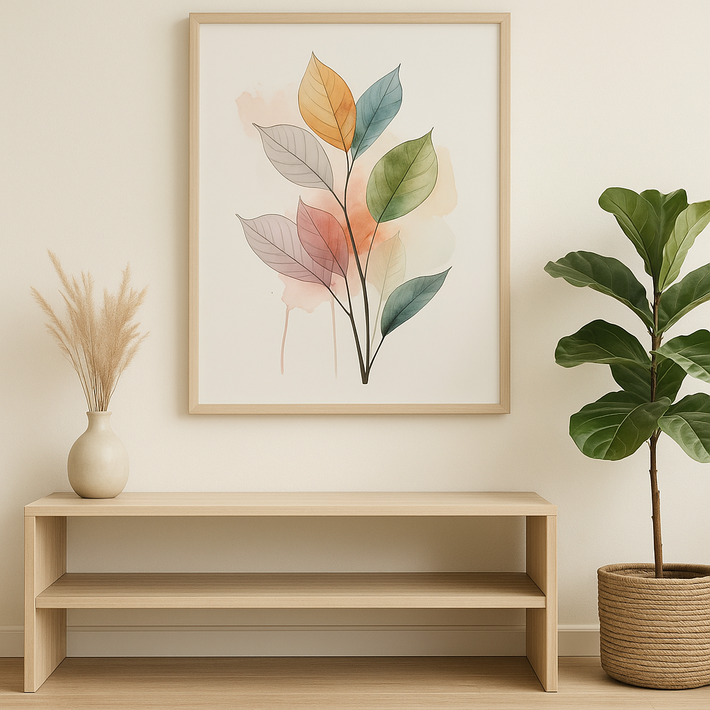 Whispered Branches - Fine Art Poster 60x80 cm / 24x32″